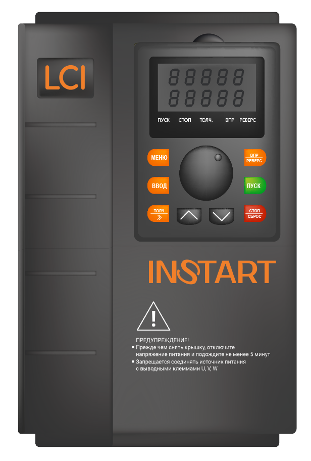 Преобразователь частоты с пожарным режимом LCI-G22/P30-4В+LCI-FM